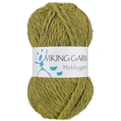 Viking Hobbygarn 50 g grøn 934