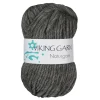 Viking Naturgarn 50 g mørkegrå 615