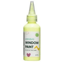 Vinduesmaling 60 ml glow in the dark/selvlysende