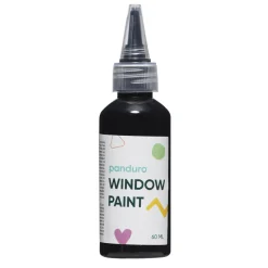 Vinduesmaling 60 ml sort