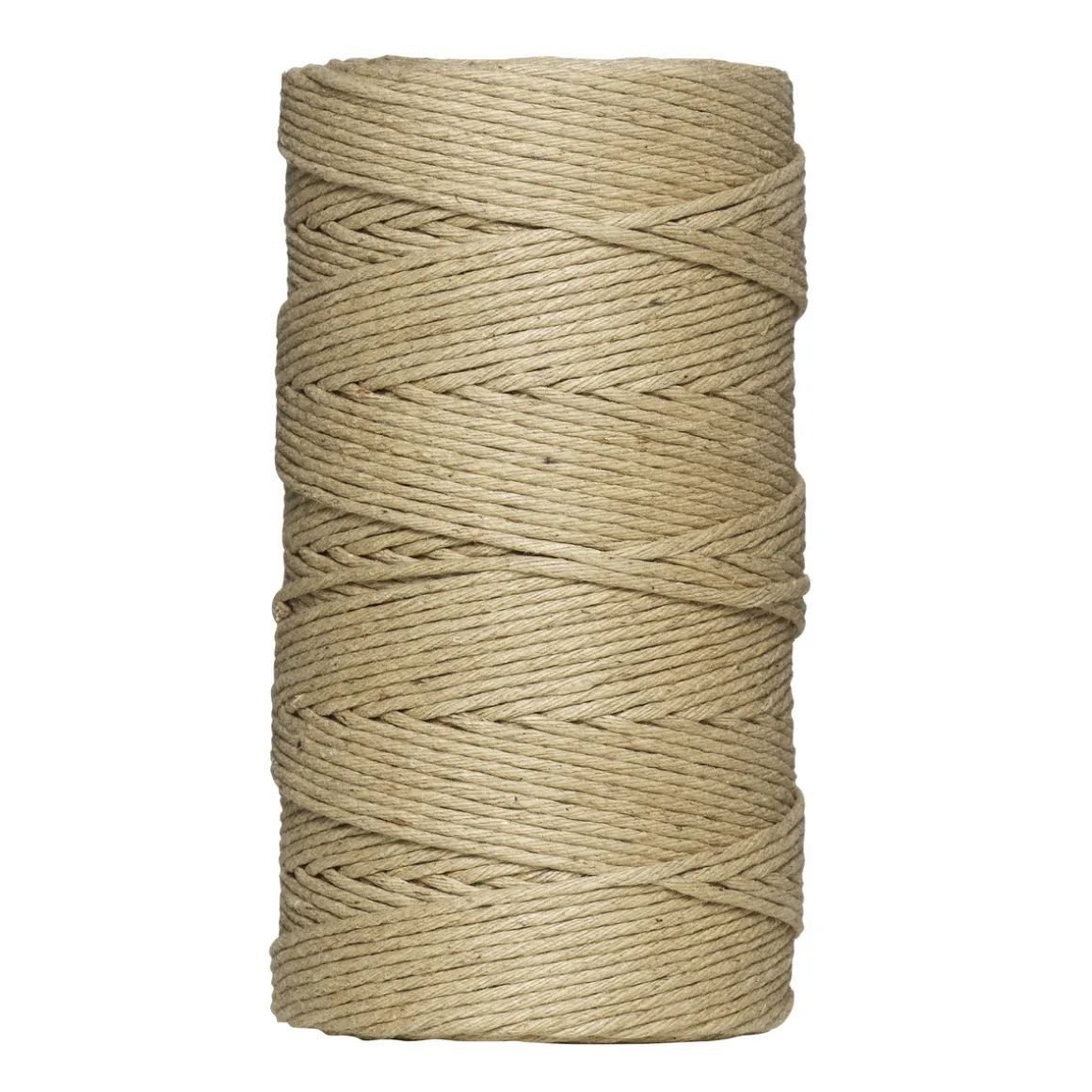 Vokset hør 2 mm 130 m natur