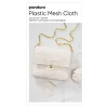 Væv af plast, plastvæv til broderi 33×50 cm, kvadreret, hulstørrelse 2×2 mm