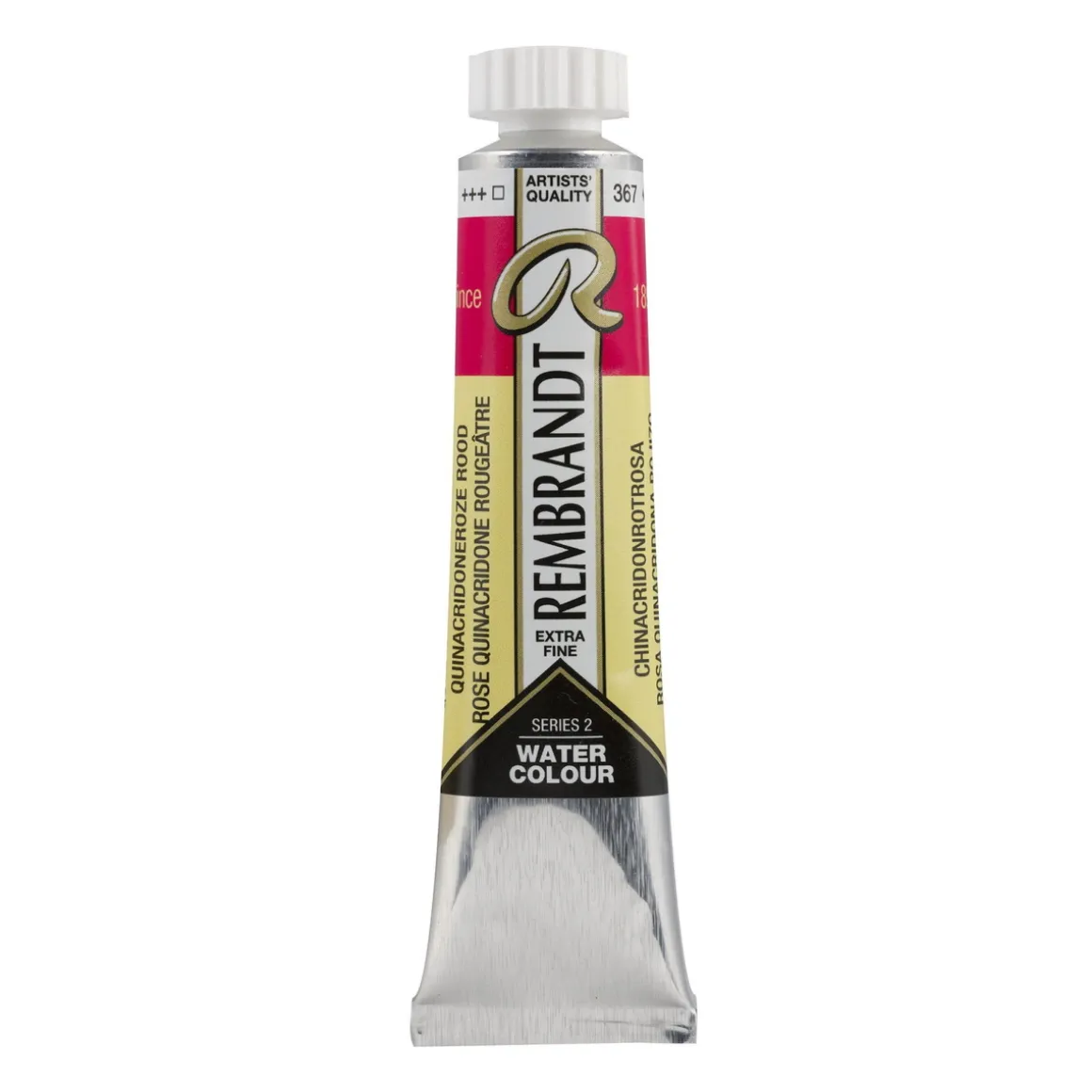 Water col 20ml Quin rose red