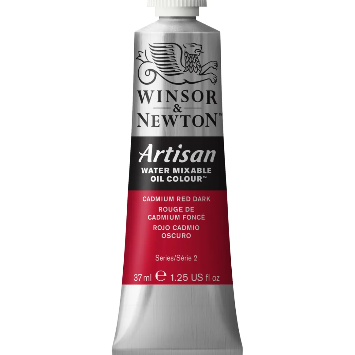 Winsor & Newton Artisan vandopløselig oliefarve 37 ml Cadmium Red Dark 104