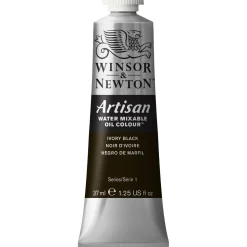 Winsor & Newton Artisan vandopløselig oliefarve 37 ml Ivory Black 331