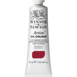 Winsor & Newton Artists' Oil Colour 37 ml – Ruby Madder Alizarin 411