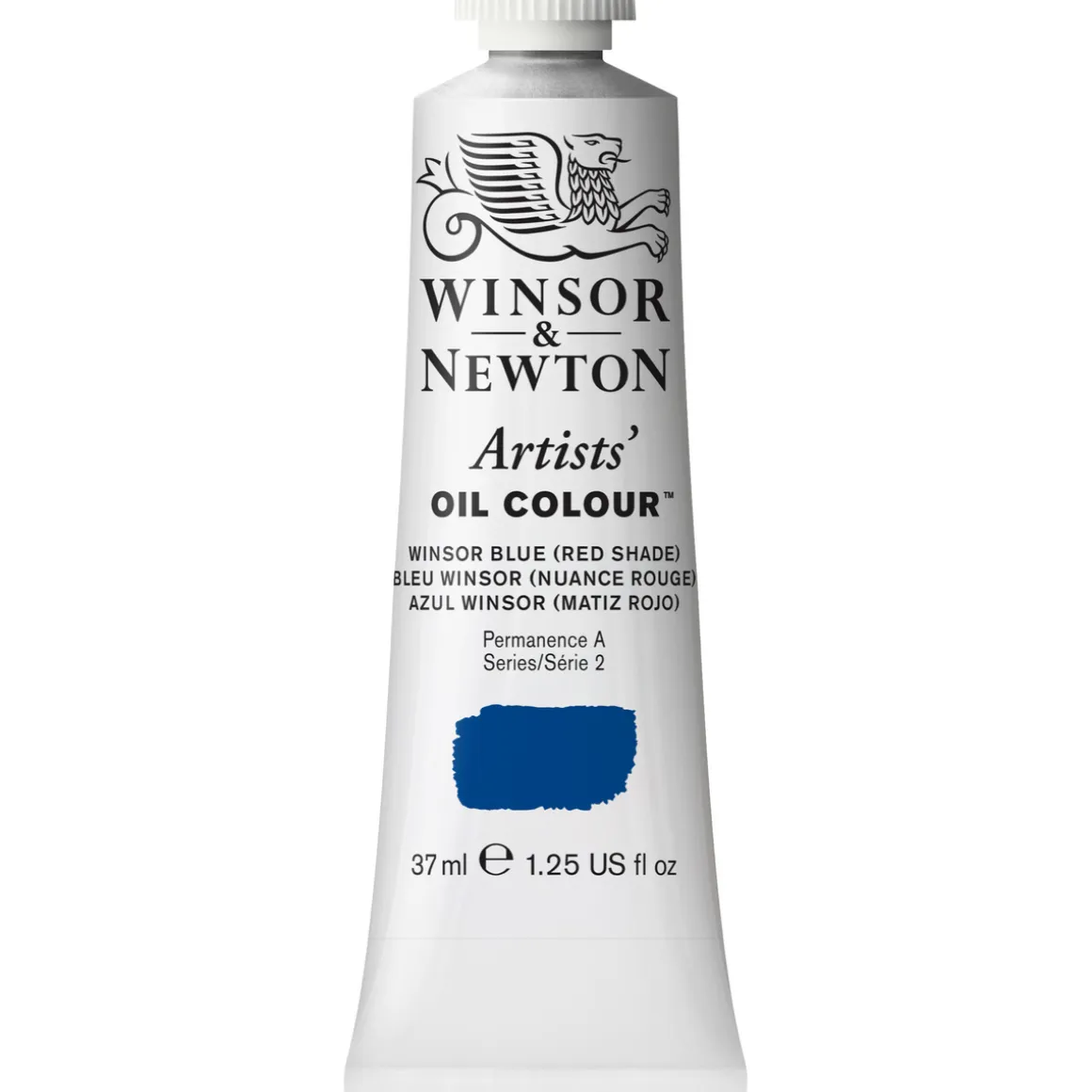 Winsor & Newton Artists' oliefarve 37 ml Winsor Blue (Red Shade) 706