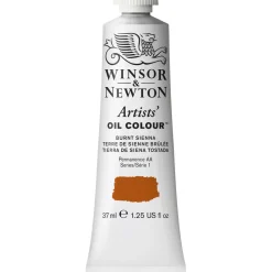 Winsor & Newton Artists' oliefarve 37 ml Burnt Sienna 074