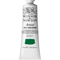 Winsor & Newton Artists' oliefarve 37 ml Chrome Green Deep Hue 147