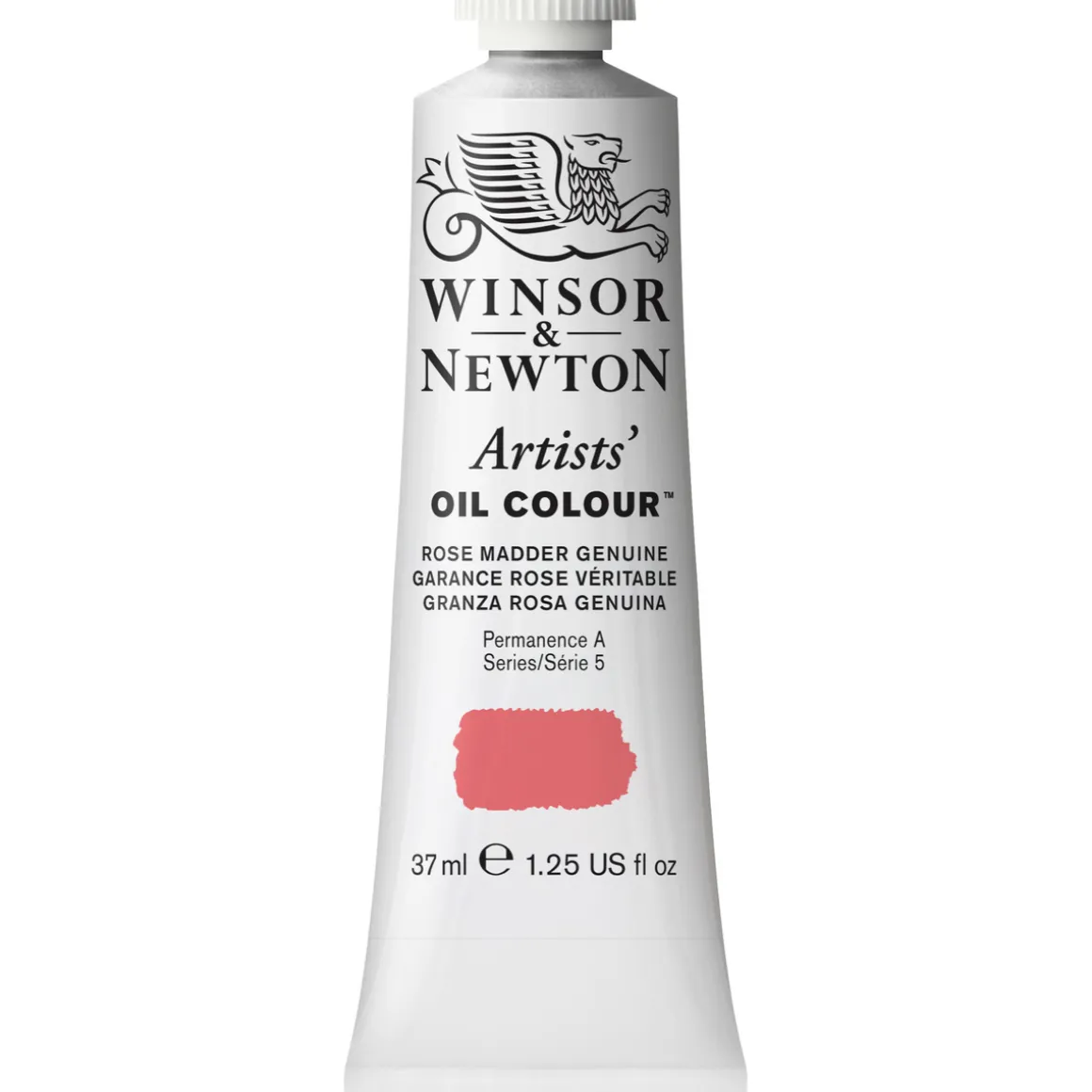 Winsor & Newton Artists' oliefarve 37 ml Rose Madder Genuine 587