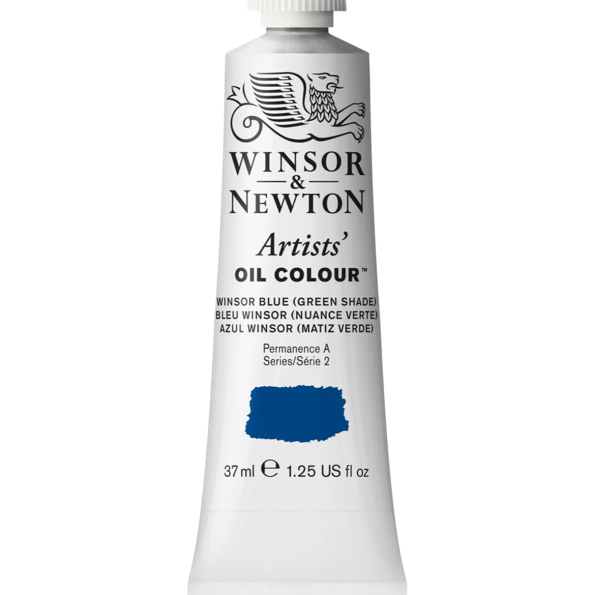 Winsor & Newton Artists' oliefarve 37 ml Winsor Blue (Green Shade) 707