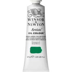 Winsor & Newton Artists' oliefarve 37 ml Winsor Green (Yellow Shade) 721