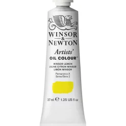 Winsor & Newton Artists' oliefarve 37 ml Winsor Lemon 722