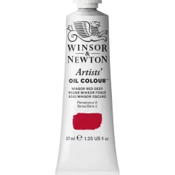 Winsor & Newton Artists' oliefarve 37 ml Winsor Red Deep 725
