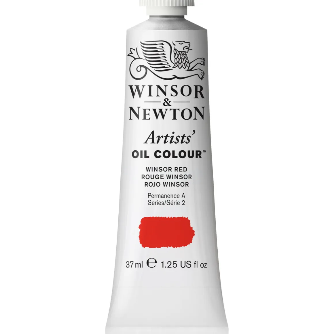 Winsor & Newton Artists' oliefarve 37 ml Winsor Red 726