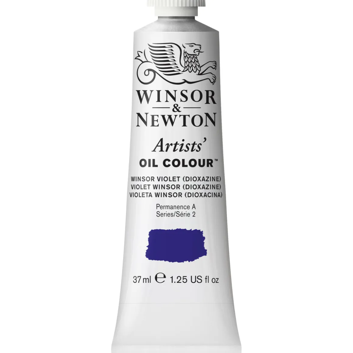 Winsor & Newton Artists' oliefarve 37 ml Winsor Violet Dioxazine 733