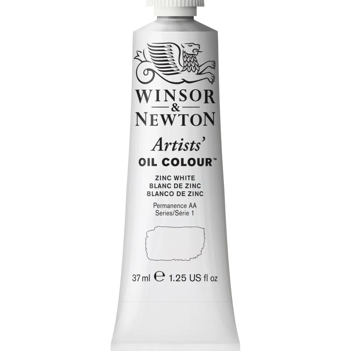 Winsor & Newton Artists' oliefarve 37 ml Zinc White 748