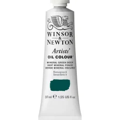 Winsor & Newton Artists' oliefarve 37 ml Mineral Green Deep 412