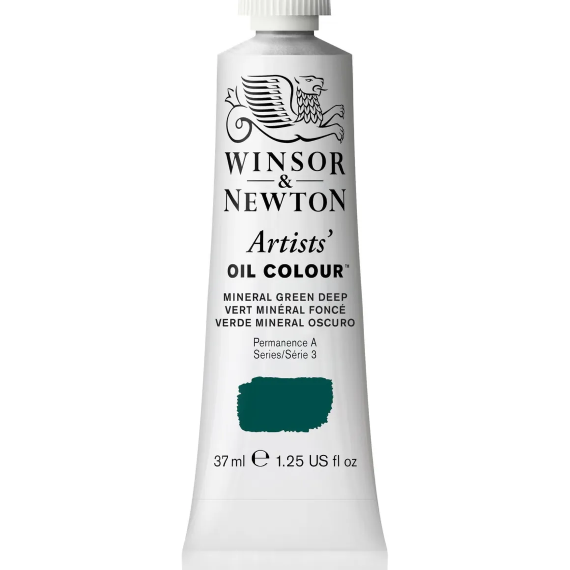 Winsor & Newton Artists' oliefarve 37 ml Mineral Green Deep 412