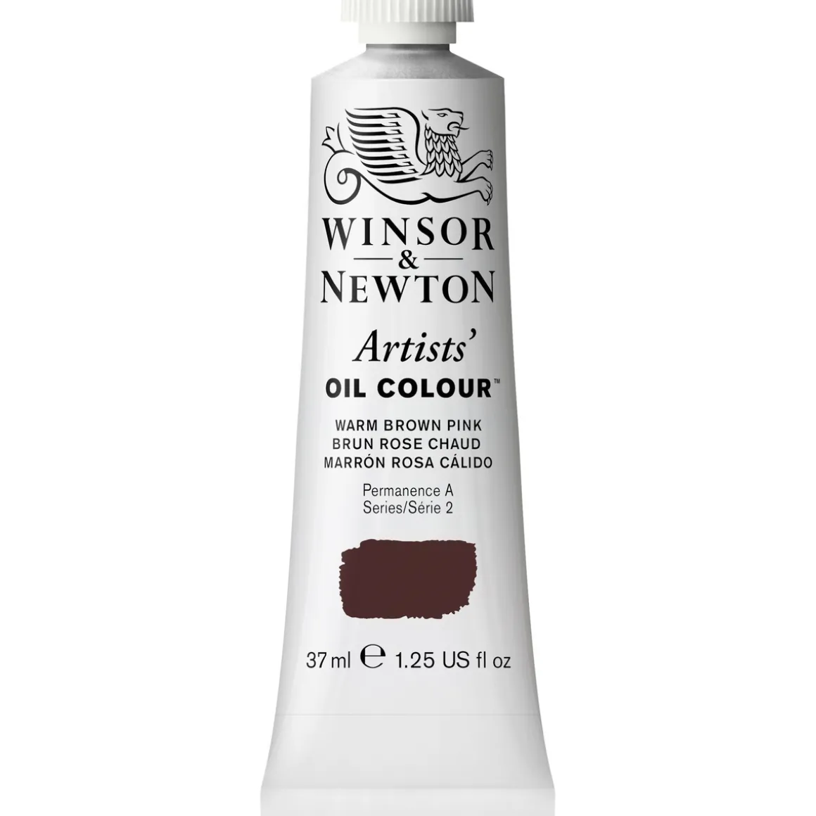 Winsor & Newton Artists' oliefarve 37 ml Warm Brown Pink 413