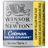 Winsor & Newton Cotman akvarelfarve half pan – Cadmium Yellow Pale Hue 119