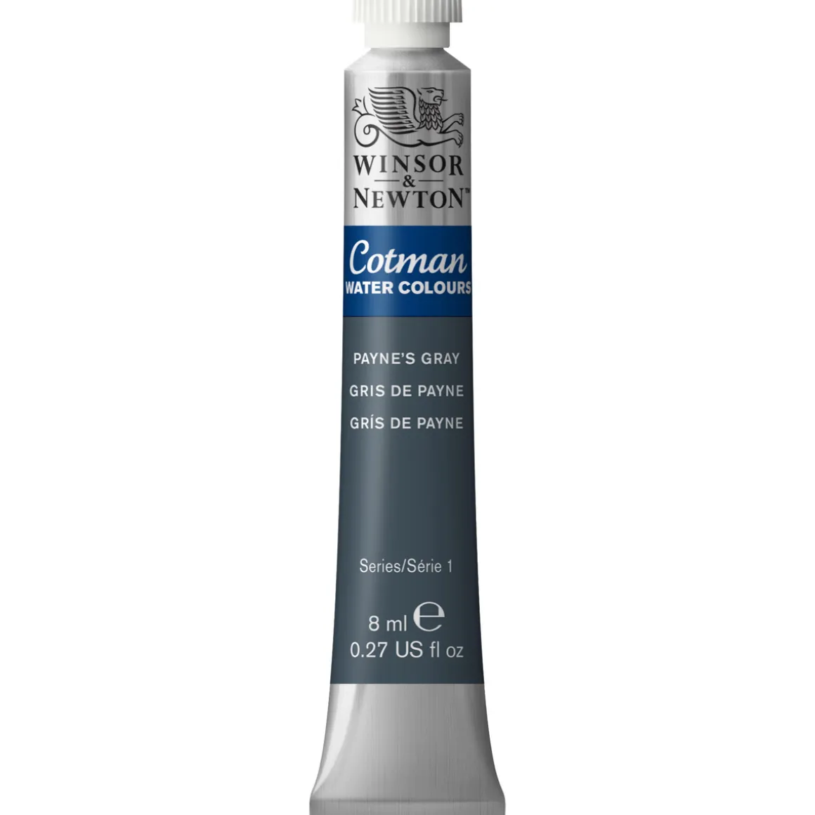 Winsor & Newton Cotman akvarelfarve 8 ml tube – Paynes Gray 465