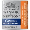 Winsor & Newton Cotman akvarelfarve half pan – Cadmium Orange Hue 090