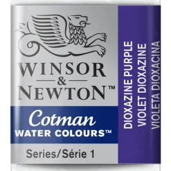 Winsor & Newton Cotman akvarelfarve half pan – Dioxazine Violet 231