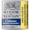 Winsor & Newton Cotman akvarelfarve half pan – Lemon Yellow Hue 346