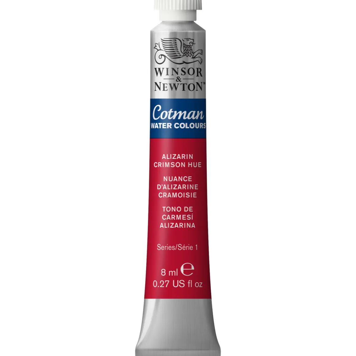 Winsor & Newton Cotman akvarelfarve 8 ml tub – Alizarine Crimson Hue 003