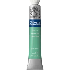 Winsor & Newton Cotman akvarelfarve 8 ml tube – Emerald 235