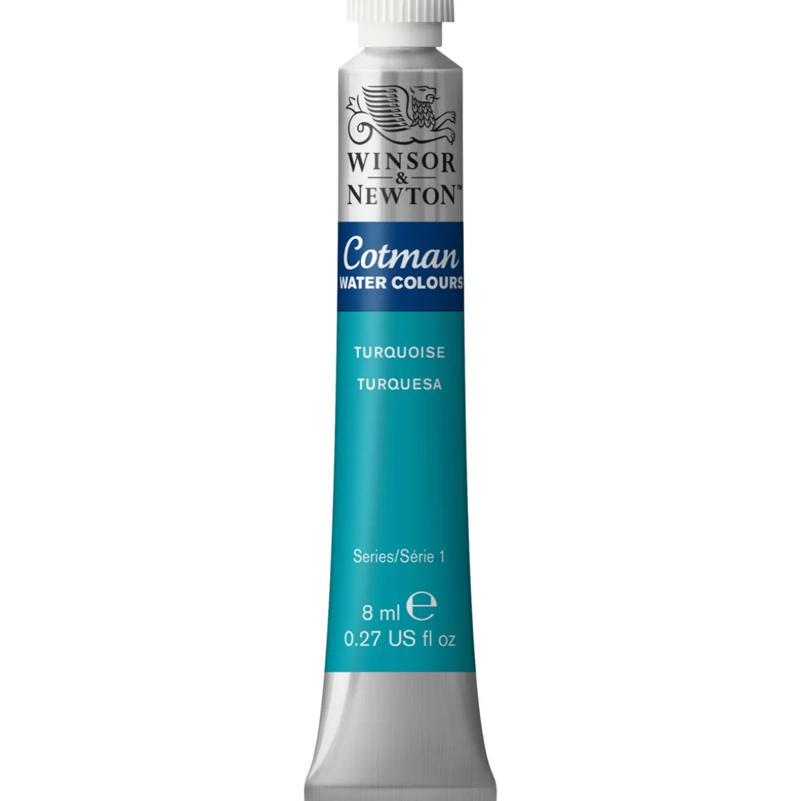 Winsor & Newton Cotman akvarelfarve 8 ml tube – Turquoise 654