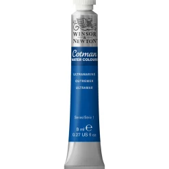 Winsor & Newton Cotman akvarelfarve 8 ml tube – Ultramarine 660