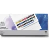 Winsor & Newton Cotman Studio set, akvarelfarve i 45 half pans, etui og pensel