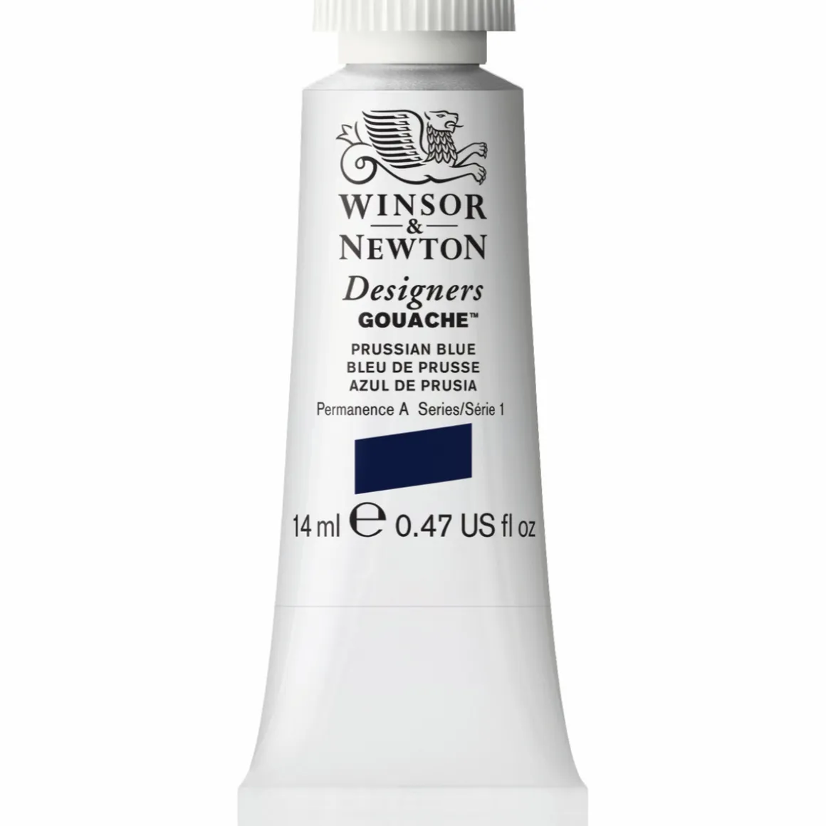 Winsor & Newton Designers Gouache 14 ml – Prussian blue 538