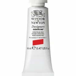 Winsor & Newton Designers Gouache 14 ml – Spectrum red 623