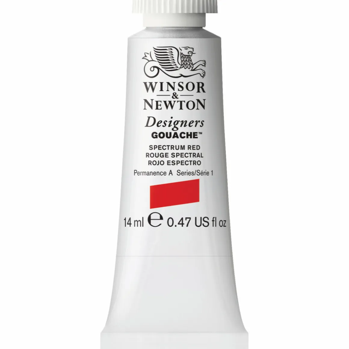 Winsor & Newton Designers Gouache 14 ml – Spectrum red 623