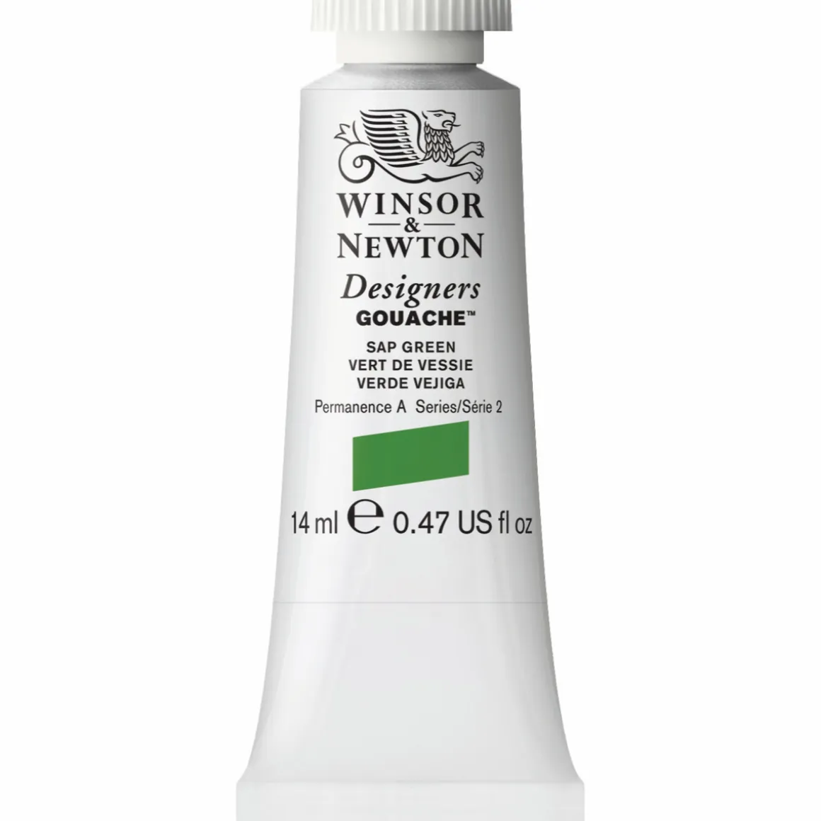 Winsor & Newton Designers Gouache 14 ml – Lamp black 337