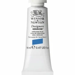 Winsor & Newton Designers Gouache 14 ml – Cerulean blue 137