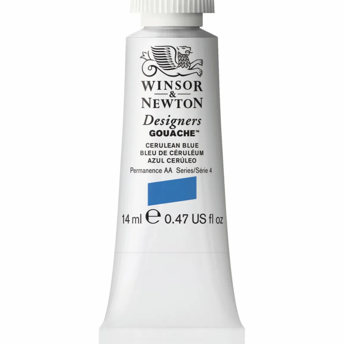Winsor & Newton Designers Gouache 14 ml – Cerulean blue 137