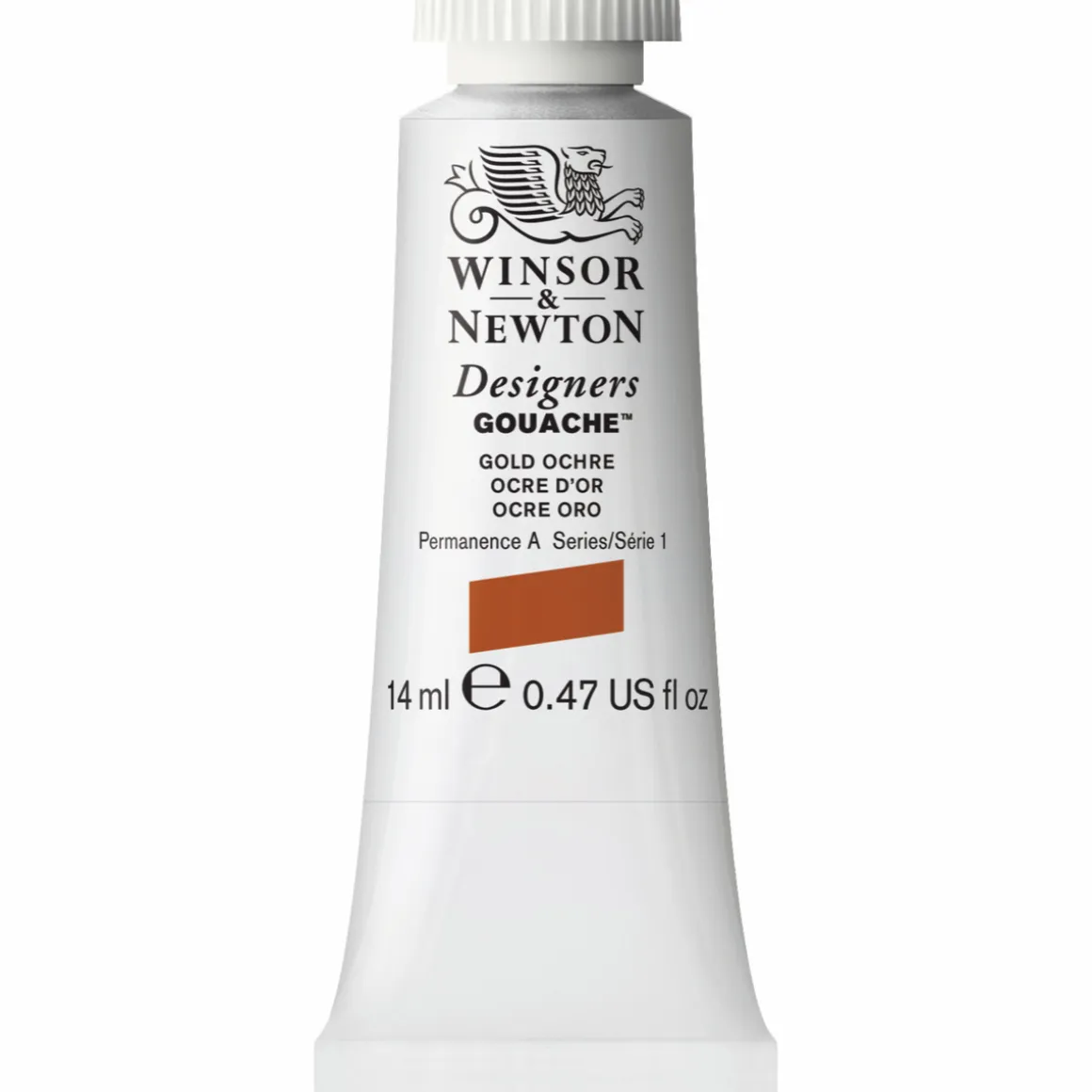 Winsor & Newton Designers Gouache 14 ml – Gold ochre 285