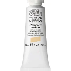 Winsor & Newton Designers Gouache 14 ml – Naples yellow 422