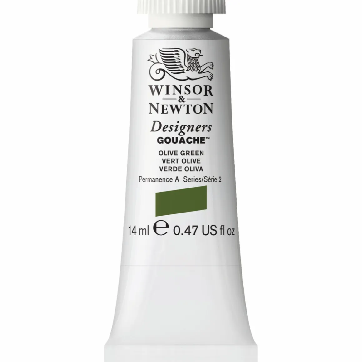 Winsor & Newton Designers Gouache 14 ml – Olive green 447