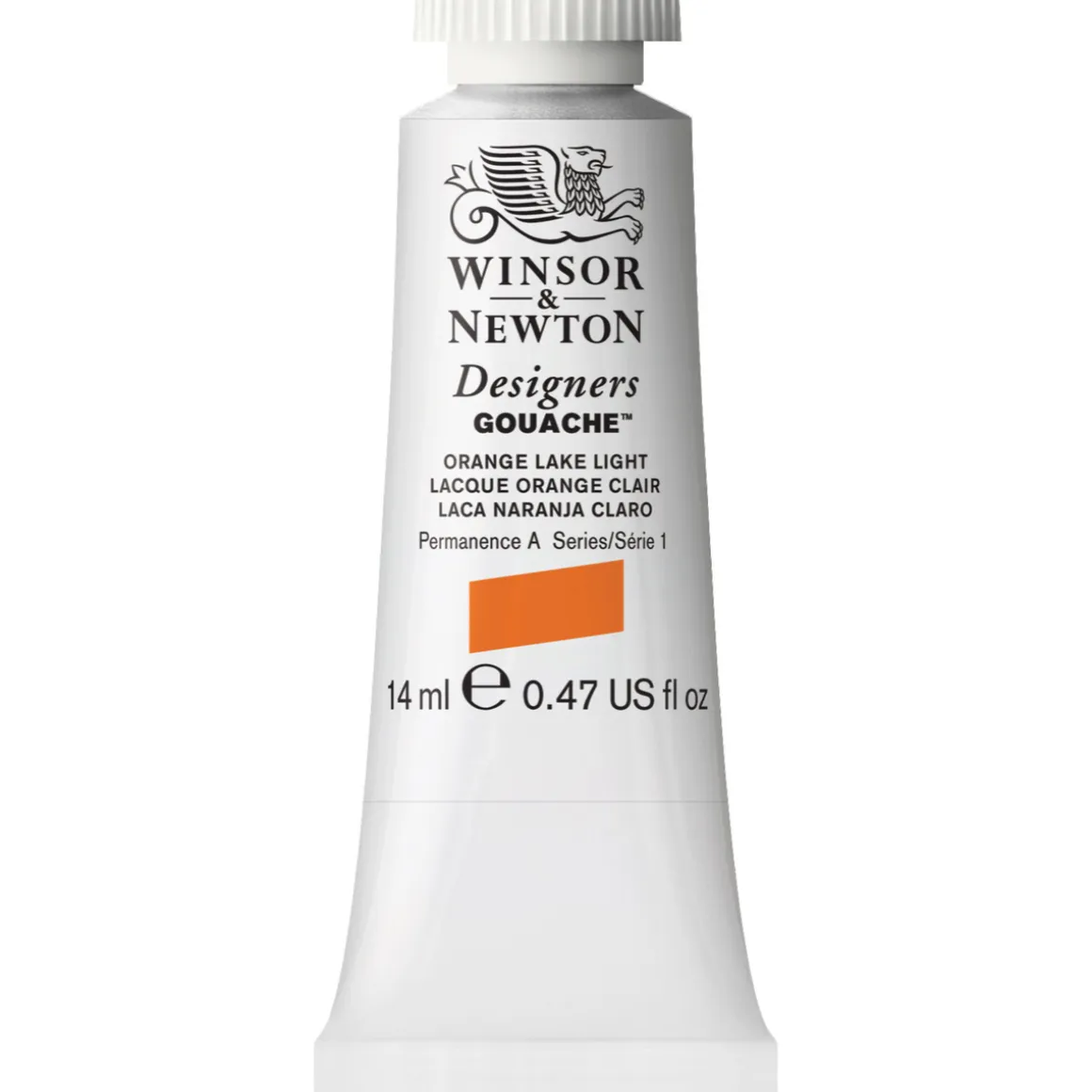 Winsor & Newton Designers Gouache 14 ml – Orange lake light 453