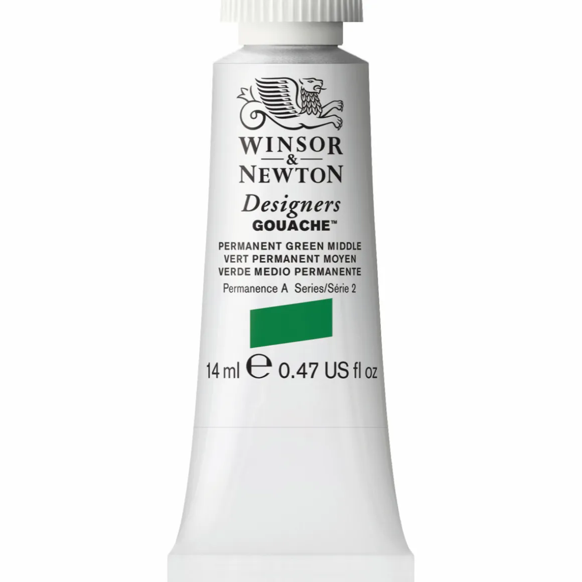 Winsor & Newton Designers Gouache 14 ml – Permanent yellow deep 508