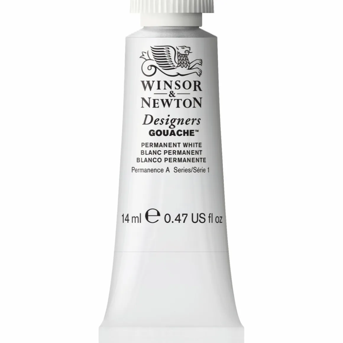 Winsor & Newton Designers Gouache 14 ml – Permanent white 512