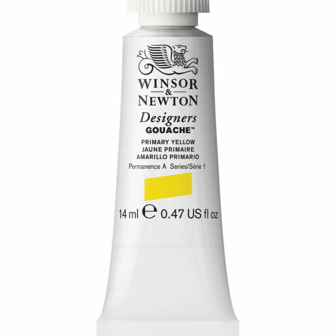 Winsor & Newton Designers Gouache 14 ml – Primary yellow 527