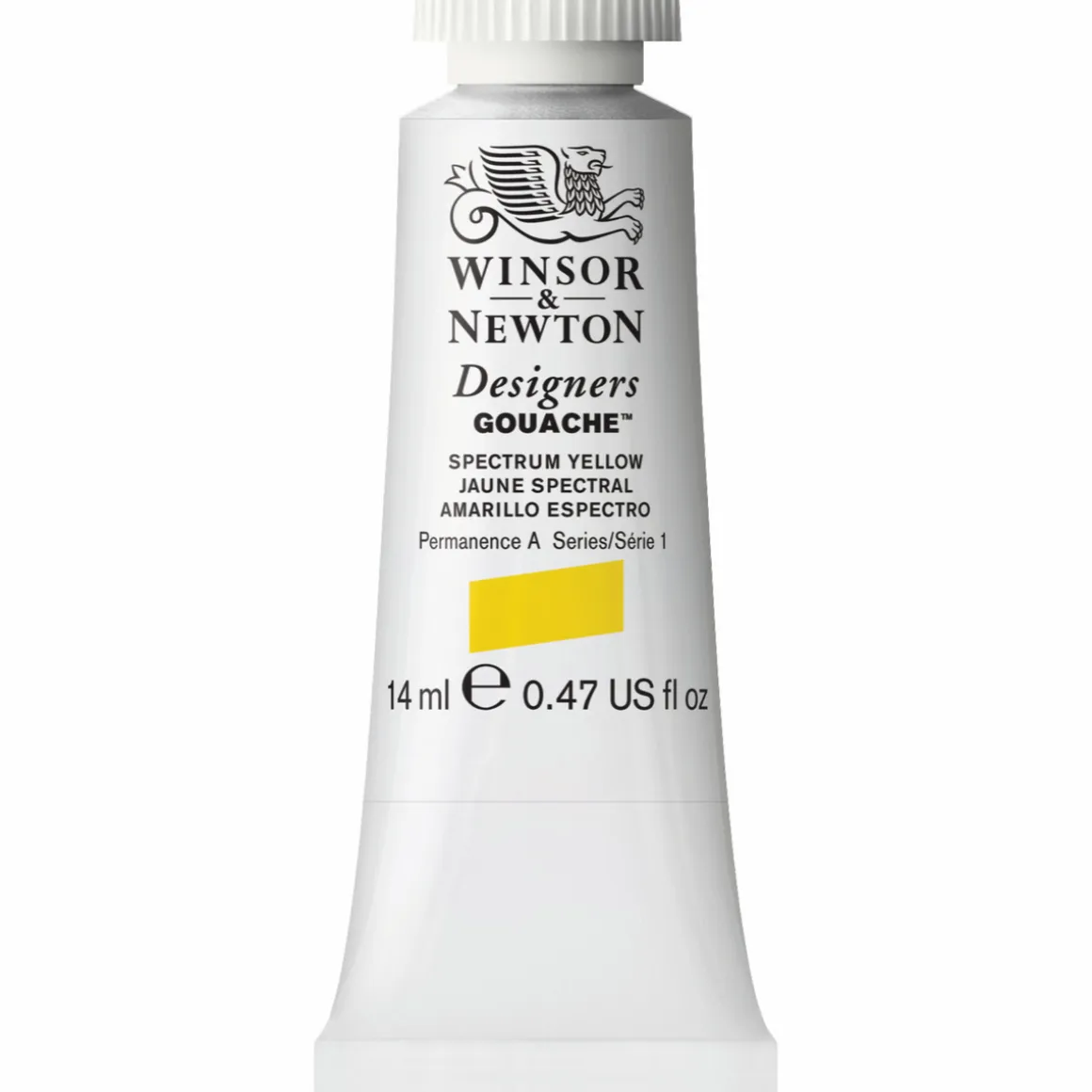 Winsor & Newton Designers Gouache 14 ml – Spectrum yellow 627