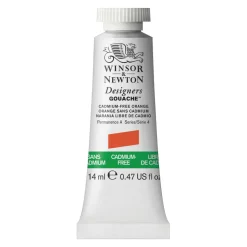 Winsor & Newton Designers Gouache 14 ml – Kadmiumfri/Cadmium-free Orange 899