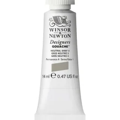 Winsor & Newton Designers Gouache 14 ml – Neutral grey 436